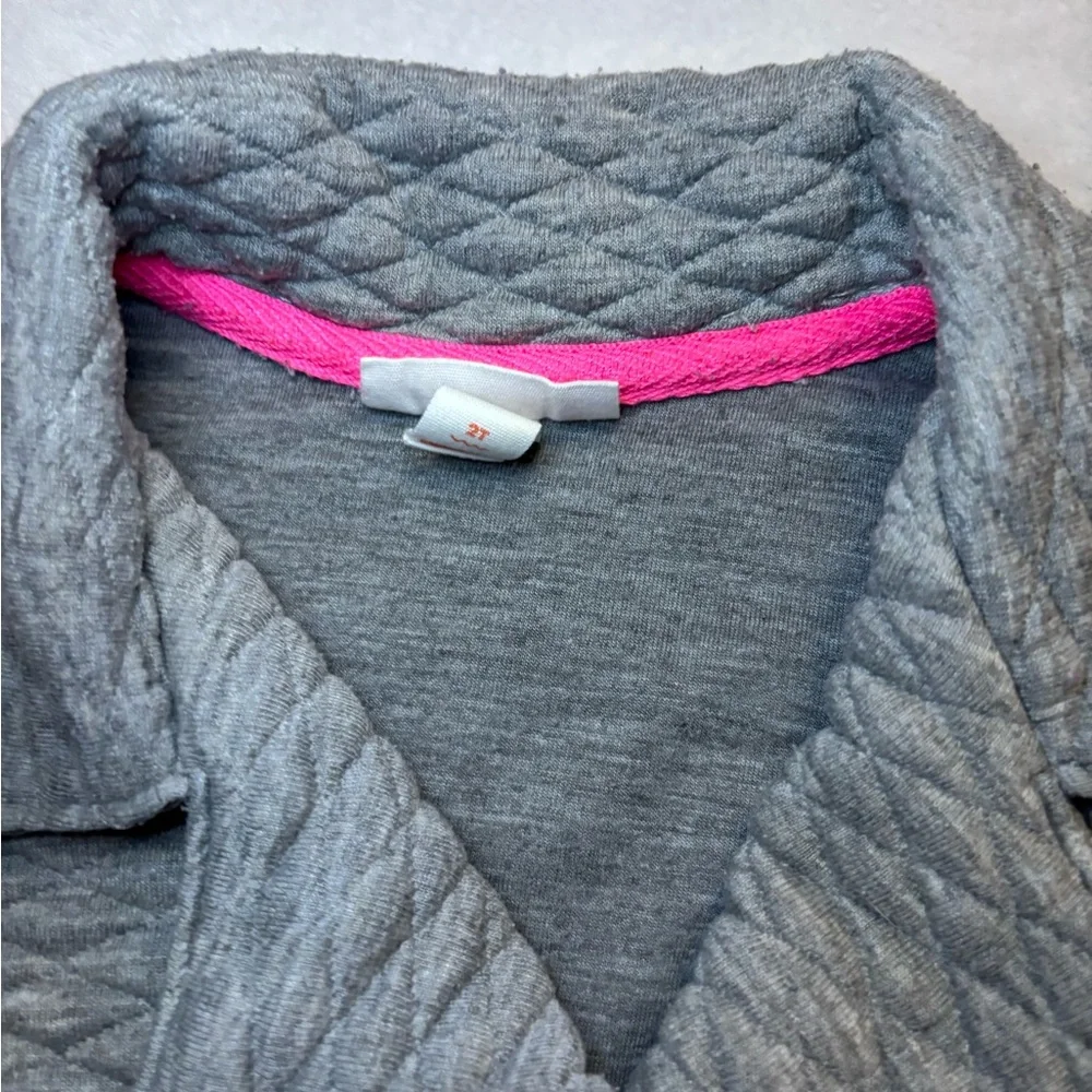Cat & Jack Gray Quilted Kids Jacket EUC Size 2T